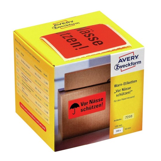Warn-Etiketten 7210