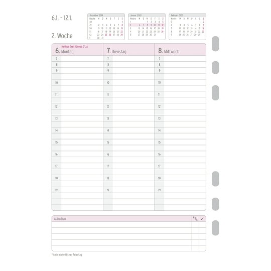 Chronoplan Wochenplan 50230 Avery Zweckform