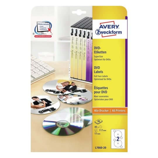 DVD-Etiketten L7860-20