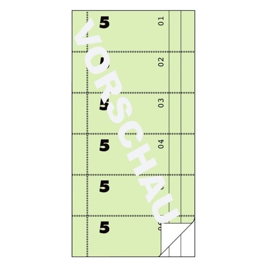 Bonbuch 835 105 x 198 mm