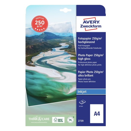 Fotopapier Fur Inkjetdrucker Avery Zweckform