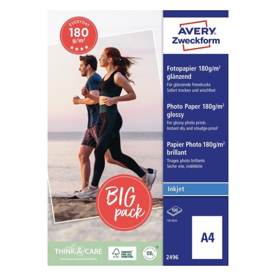 Fotopapier Fur Inkjetdrucker Avery Zweckform