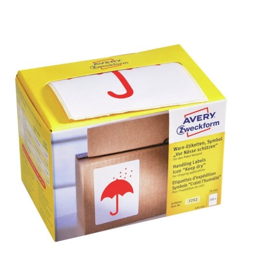 Symbol Warn-Etiketten 7252