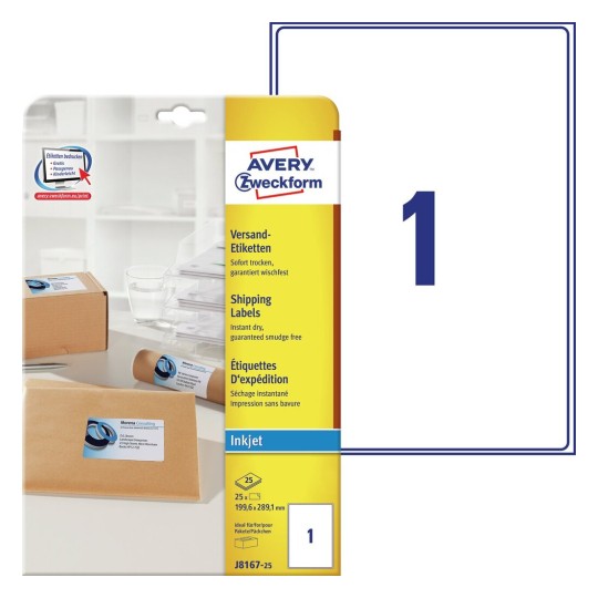 Paketetiketten Gunstig Kaufen Avery Zweckform