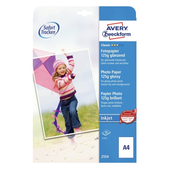 Inkjet Fotopapier 2554 Avery Zweckform