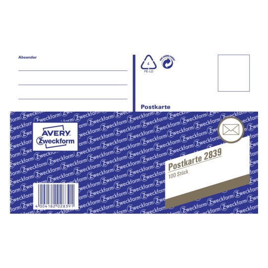 Postkarten 29 Avery Zweckform