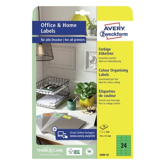 Organisations-Etiketten 3450-10