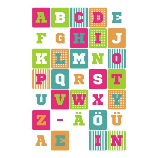 Buchstaben Etiketten 63002 Avery Zweckform