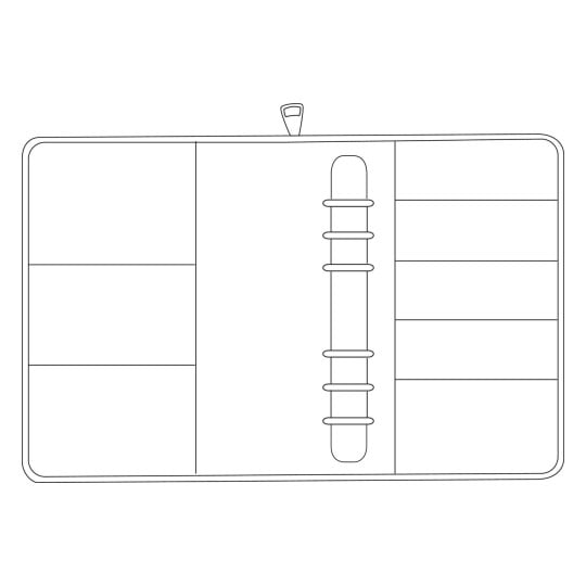 Chronoplan Terminplaner 50166 150 x 190 mm