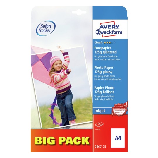 Fotopapier Fur Inkjetdrucker Avery Zweckform