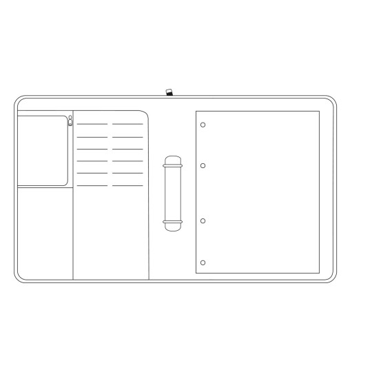 Chronoplan Terminplaner 50863 265 x 345 mm