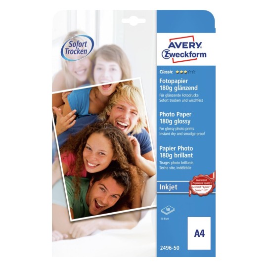 Fotopapier Fur Inkjetdrucker Avery Zweckform