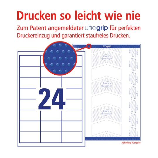 UniversalEtiketten 3658200 Avery Zweckform