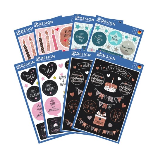Sticker Set "Geburtstag"  59981  Avery Zweckform