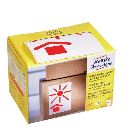 Symbol Warn-Etiketten 7253