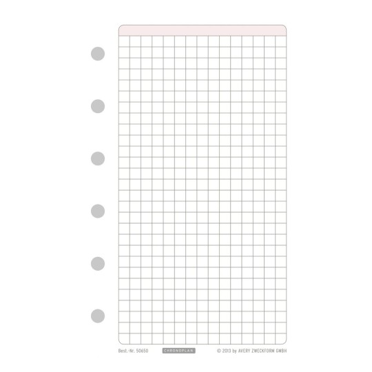 Chronoplan Karo Blatt 50650 Avery Zweckform