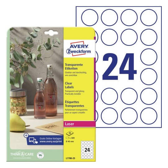 21 etiketten per A4-blad, 420 etiketten, iSoul zelfklevende