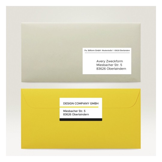 Adress-Etiketten | J8163-25 | Avery Zweckform