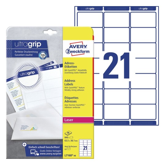 Adressetiketten 3348 Avery Zweckform Vorlagen fuer adressetiketten fuer briefumschlaege bieten wir ihnen passgenaue blanko vorlagen fuer word zum kostenlosen download an. adressetiketten 3348 avery zweckform