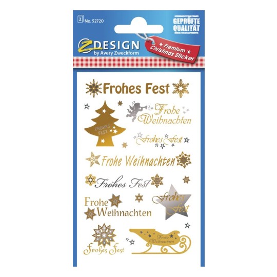 Weihnachts Sticker Avery Zweckform