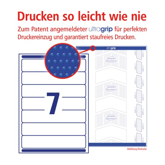 Ordneretiketten L4760 100 Avery Zweckform