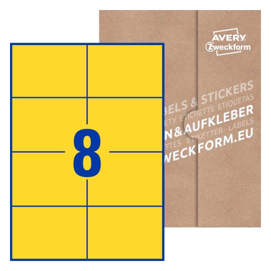 gelbe-papieretiketten-avery-zweckform