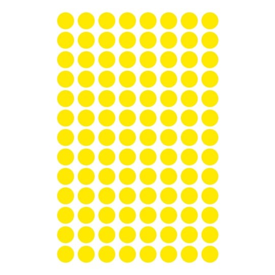 Abbildung Einzelbogen, Artikel: 3013, Markierungspunkte, Format: ⌀ 8 mm, 104 Markierungspunkte/Bogen