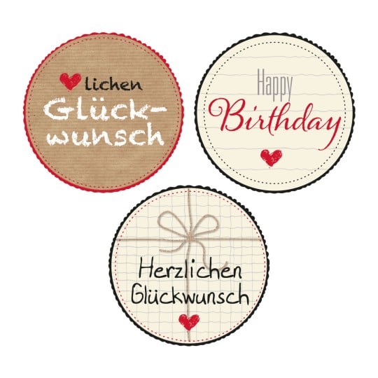 Einzelabbildung Etikett, Artikel: 56814, Sticker auf Rolle, Format: ⌀ 38 mm, 50 Sticker/Rolle