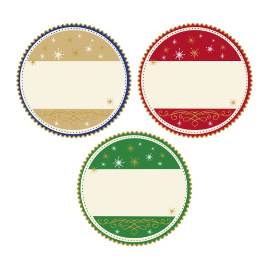 Einzelabbildung Etikett, Artikel: 56829, Sticker auf Rolle, Format: ⌀ 38 mm, 50 Sticker/Rolle