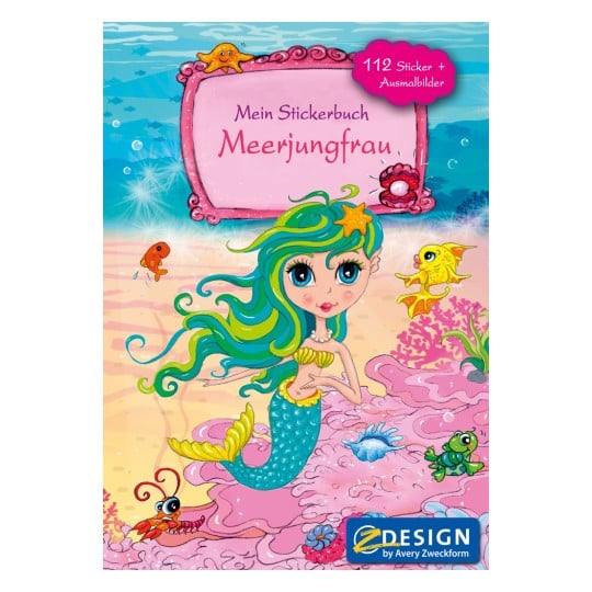 Packungsabbildung: Z-Design, Artikel: 57796, Kinder Sticker Spielbuch, 148 x 210 mm, A5, 1 Stück