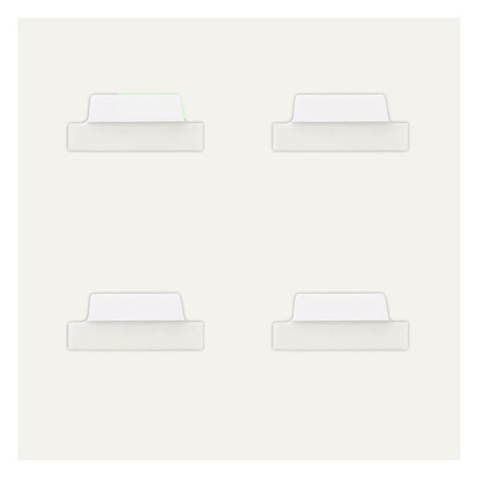 Produktabbildung der verschiedenen Designs, Artikel: 74789, Haftstreifen, Format: 63,5 x 25,4 mm