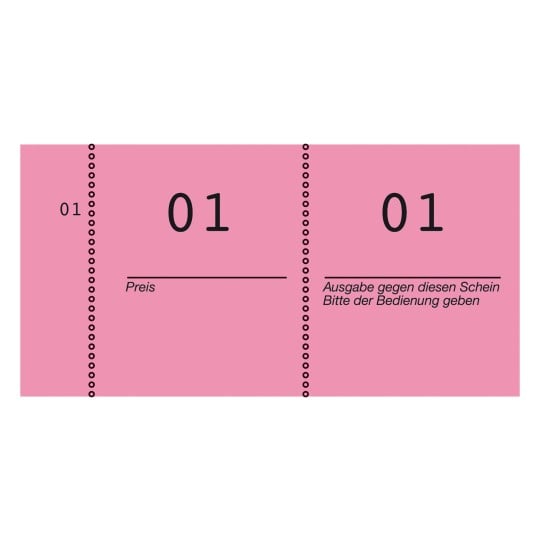 Produktabbildung: Avery Zweckform, Artikel: 869-10-3, Nummernblock, 105 x 53 mm, Kleinpackung, 1000 Nummern/Block, 10 Blöcke/Stück