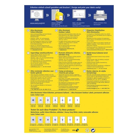 Avery label maker - Knutselartikelen online
