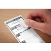 6903 4004182069035 Etikett Inventar Inventar-Etikett mit Laminat schwarz 2 part