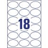 Hochglanz-Etiketten C6079-10 63,5 x 42,3 mm