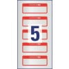 Inventar-Etiketten aus silberner Polyester-Folie 6907 50 x 20 mm