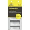 Inventar-Etiketten aus Aluminium-Folie 6921