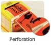 7210 4004182172100 Warnetiketten Perforation neonrot part