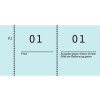 Nummernblock 869-10-4 105 x 53 mm