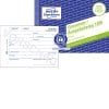 Produktabbildung mit Formularvorschau: Avery Zweckform, Artikel: 1205, Einnahme-/Ausgabebeleg, 148 x 105 mm, A6 quer, 50 Blatt/Buch
