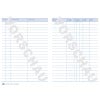 Formularabbildung: Avery Zweckform, Artikel: 1222, Fahrtenbuch, 148 x 210 mm, A5, 32 Blatt/Buch