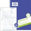 Produktabbildung mit Formularvorschau: Avery Zweckform, Artikel: 1240, Lieferschein, 148 x 210 mm, A5, 100 Blatt/Buch