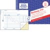 Produktabbildung mit Formularvorschau: Avery Zweckform, Artikel: 1714, Rechnung, 148 x 105 mm, A6 quer, 2 x 40 Blatt/Buch