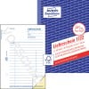 Produktabbildung mit Formularvorschau: Avery Zweckform, Artikel: 1722, Lieferschein, 105 x 148 mm, A6, 2 x 40 Blatt/Buch