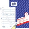 Produktabbildung mit Formularvorschau: Avery Zweckform, Artikel: 1766, Bestellung, 148 x 210 mm, A5, 2 x 40 Blatt/Buch