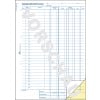 Formularabbildung: Avery Zweckform, Artikel: 1768, Kassenabrechnung, 210 x 297 mm, A4, 2 x 40 Blatt/Buch