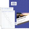 Produktabbildung mit Formularvorschau: Avery Zweckform, Artikel: 223, Fahrtenbuch, 148 x 210 mm, A5, 40 Blatt/Buch