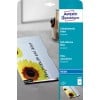 Packungsabbildung: Avery Zweckform Transparente, selbstklebende Folien, Artikel:  2500, Format: 210 x 297 mm, Druckereignung: Inkjet, Inhalt: 10 Bögen ,  /Bogen