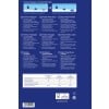 Das Bild zeigt die Rückseite eines Etiketts für Premium-Fotopapier, auf dem Gebrauchsanweisungen und Spezifikationen in mehreren Sprachen, darunter Deutsch, Englisch, Französisch und andere, abgedruckt sind. Es enthält Informationen wie Druckqualität, Tintenkompatibilität und Kundenserviceunterstützung.