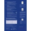 Das Bild ist eine detaillierte Übersicht über hochwertige Druckerpapiere von Avery Zweckform. Es enthält Informationen zu Zertifizierungen wie FSC und EU Ecolabel, Papiereigenschaften und Alterungsbeständigkeit gemäß ISO 9706. Es gibt auch Details zu verschiedenen Papiersorten, deren Formate, Gewichte und empfohlene Verwendungszwecke für unterschiedliche Druckmethoden.
